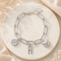 Personalized Initial Charm Bracelet