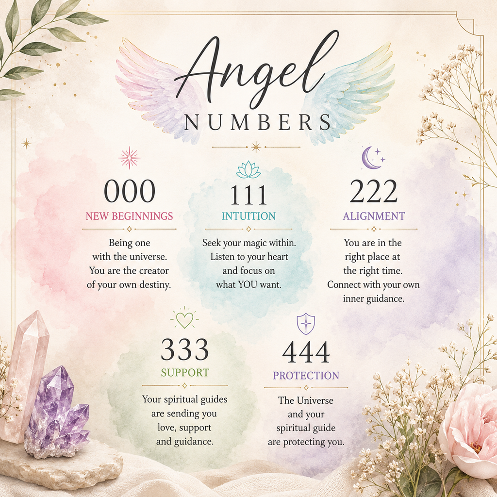 Personalized Angel Number Bracelet