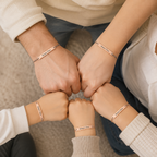 Personalized Family Bracelet Set – 3 PCS